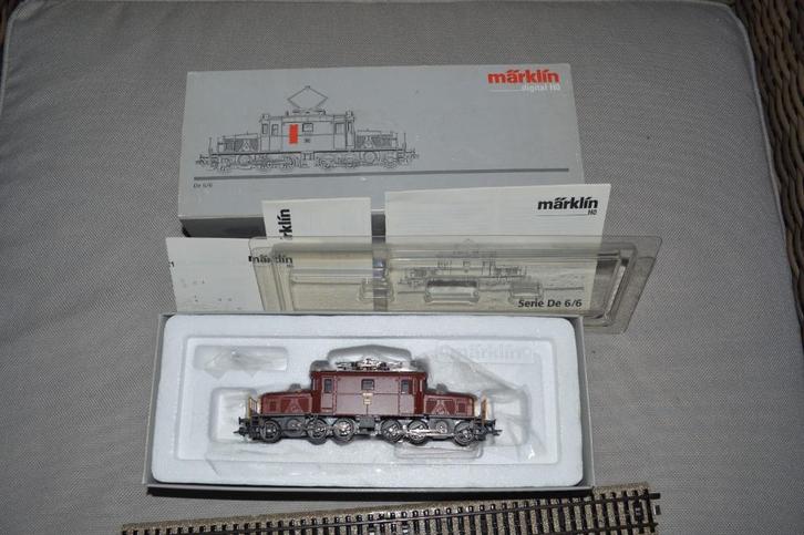 Märklin 37521 : ZELDEN :volmetalen Zwitserse E-loc, Hobby en Vrije tijd, Modeltreinen | H0, Zo goed als nieuw, Locomotief, Wisselstroom