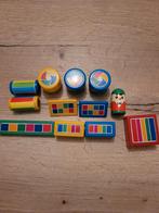 Vintage hilco magnetic speelgoed bouw blokken, Collections, Jouets, Comme neuf, Enlèvement ou Envoi