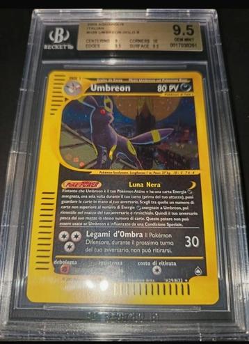 Pokemon umbreon Holo Aquapolis nieuw beschikbaar voor biedingen