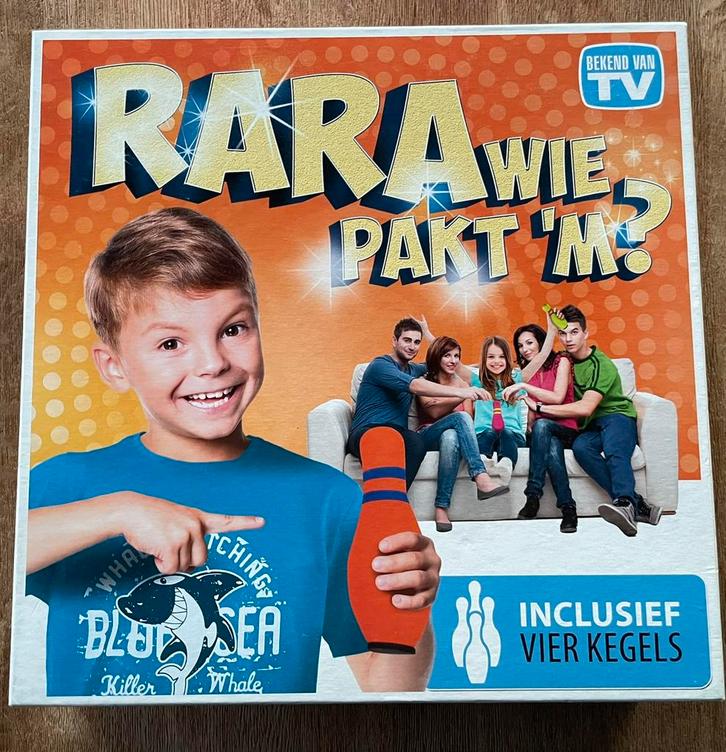 RaRaRa, wie pakt ‘m?, Hobby en Vrije tijd, Gezelschapsspellen | Kaartspellen, Zo goed als nieuw, Ophalen