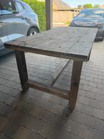 Steigerhouten kloostertafel 200x100x78, Ophalen, Zo goed als nieuw