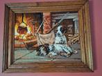 massief kader met stramien : jacht tafereel, Enlèvement, Comme neuf
