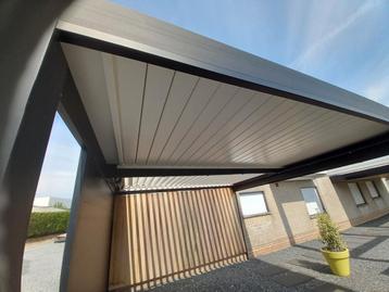 Lamellendak toonzaalmodel 5150 x 3195, Tuin en Terras, Overkappingen, Ophalen, Zo goed als nieuw