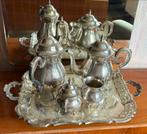 Verzilverde koffie set, Ophalen