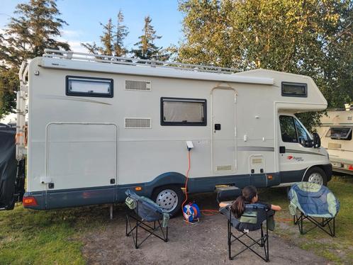 Fiat rollerteam 6 pers, Caravans en Kamperen, Mobilhomes, Particulier, Alkoof, Fiat, Fiat, LPG, Dakluik, Luifel, Ophalen
