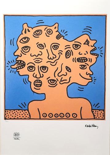 Keith Haring - Multiple Heads beschikbaar voor biedingen