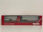 Herpa MAN TGA XXL zwaartransport dieplader 4/3/5 schaal 1:87, Hobby en Vrije tijd, Ophalen of Verzenden, Zo goed als nieuw, Bus of Vrachtwagen