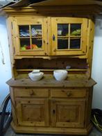 buffetkast wandkast, Huis en Inrichting, Ophalen, Gebruikt, Grenenhout, 150 tot 200 cm