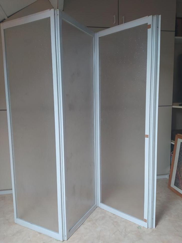 douche scherm, Huis en Inrichting, Badkamer | Badkamermeubels, Nieuw, Overige typen, 100 tot 150 cm, 100 tot 150 cm, Ophalen