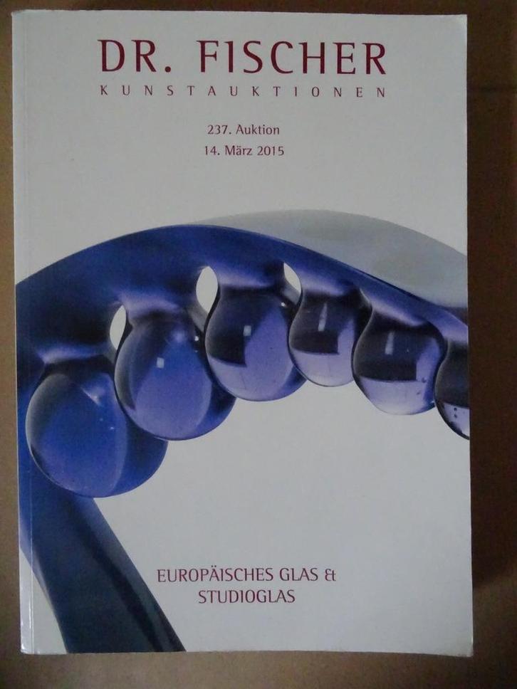 Veilingcatalogus Dr. Fischer Europees glas Studio-glas 2015, Boeken, Kunst en Cultuur | Beeldend, Zo goed als nieuw, Overige onderwerpen