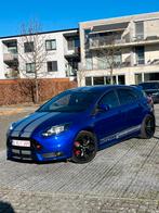 Ford Focus mk3 ST 2L Eco Boost, Auto's, Euro 5, 4 cilinders, Blauw, Leder en Stof