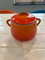 Le Creuset vintage gietijzer potje, Ophalen of Verzenden, Gietijzer