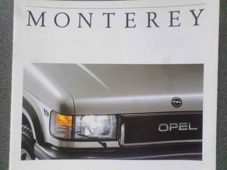Opel Monterey Brochure, Boeken, Auto's | Folders en Tijdschriften, Opel, Ophalen