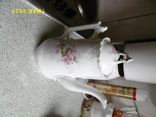 antiek koffiekan porselein genummerd 4 6 8 14, Antiek en Kunst, Antiek | Porselein, Ophalen of Verzenden