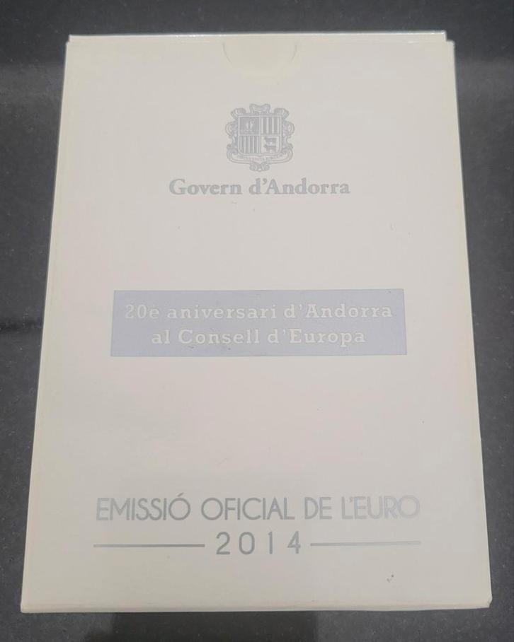 Andorre BE/Proof 2014-2020-2021, Postzegels en Munten, Munten | Europa | Euromunten, Ophalen of Verzenden