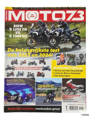 Moto73 Magazine December 2023 / Januari 2024 #22 beschikbaar voor biedingen