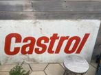 Groot reclame bord van Castrol, Verzamelen, Ophalen, Gebruikt