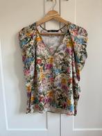 ZARA bloemenblouse met V-hals - maat XS, Kleding | Dames, Topjes, Ophalen, Zo goed als nieuw, Maat 34 (XS) of kleiner