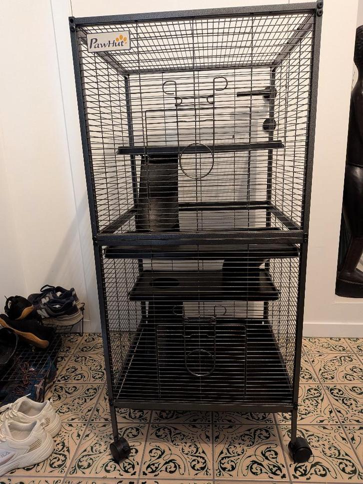 Cage, Animaux & Accessoires, Rongeurs & Lapins | Cages & Clapiers, Utilisé, Cage, 90 cm ou plus, Moins de 75 cm, Écureuil, Hamster