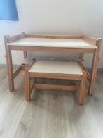 Verstelbare kindertafel met bank, Ophalen, Gebruikt