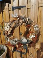 Grand bougeoir en fer sur pied avec décoration, Enlèvement