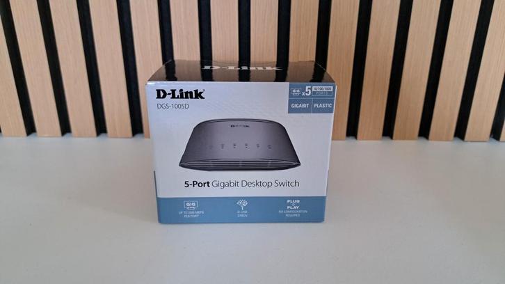 D-Link DGS-1005D/E, Computers en Software, Netwerk switches, Nieuw, Ophalen of Verzenden