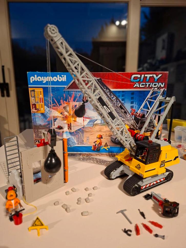 Playmobil city action kabelgraafmachine -70442, Kinderen en Baby's, Speelgoed | Playmobil, Ophalen