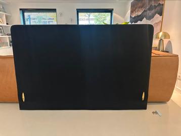 Hoofdbord in zwarte stof beschikbaar voor biedingen