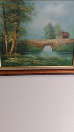 Olieverfschilderij .zou van p Wilson zijn? 30 op 25, Antiquités & Art, Enlèvement