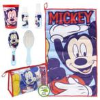 Mickey Mouse Toilettas Gevuld - 6 Delig, Handtassen en Accessoires, Toilettassen, Ophalen of Verzenden, Nieuw, Blauw, Jongen