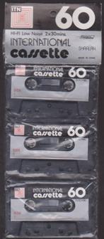 cassettes ITN SHAALAN 3X 60 minuten, Ophalen of Verzenden, Nieuw in verpakking, 2 t/m 25 bandjes, Onbespeeld