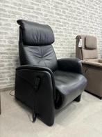 Fauteuil inclinable électrique HUKLA avec 3 moteurs LIVRAISO, Enlèvement ou Envoi, Comme neuf, Cuir, Elektrische relaxzetel, fauteuil, relax zetel, relaxstoel, zetel