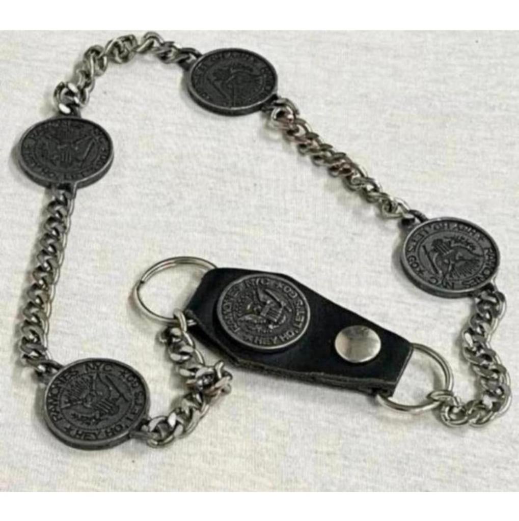 Chaîne à pantalons spéciale - Ramones hey ho let's go chain, Collections, Musique, Artistes & Célébrités, Comme neuf, Autres types