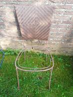 Gratis ijzeren tuinstoelen, Tuin en Terras, Tuinstoelen, Ophalen, Gebruikt, Metaal