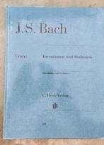 JS Bach Inventionen und Sinfonien BWV 772-801 Partition, Muziek en Instrumenten, Bladmuziek, Gebruikt, Klassiek, Ophalen of Verzenden
