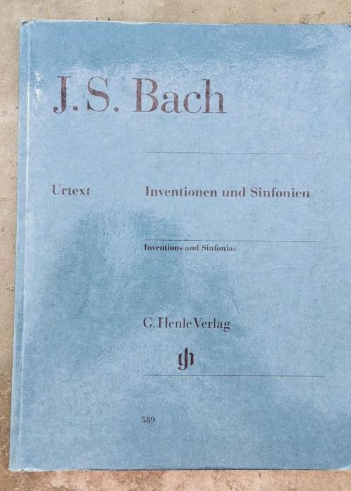 JS Bach Inventionen und Sinfonien BWV 772-801 Partition, Muziek en Instrumenten, Bladmuziek, Gebruikt, Artiest of Componist, Klassiek