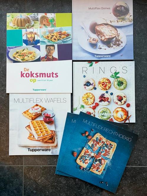 Receptenboeken Tupperware €5/stuk, Maison & Meubles, Cuisine| Tupperware, Comme neuf, Autres types, Enlèvement ou Envoi