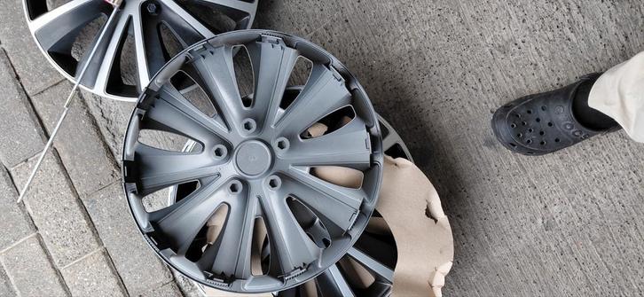 Disque de roue 3 neuf +1 d'occasion 16", Autos : Divers, Enjoliveurs, Comme neuf, Enlèvement ou Envoi