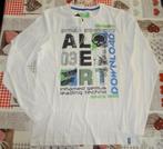 170/176 15/16 jaar longsleeve t-shirt nieuw met etiket wit, Ophalen of Verzenden, Nieuw, Jongen, Shirt of Longsleeve