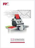 FPi 700 omslagvulmachine, Elektronische apparatuur, Overige elektronische apparatuur, Ophalen of Verzenden, Zo goed als nieuw