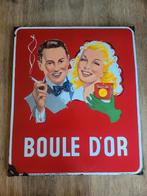 Plaque émaillée Boule d'or 1951, Collections, Marques & Objets publicitaires, Enlèvement ou Envoi