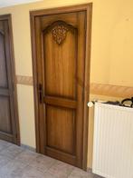 Eiken binnendeuren, Doe-het-zelf en Bouw, Deuren en Vliegenramen, Ophalen, Minder dan 80 cm, Binnendeur, Zo goed als nieuw