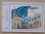 Année 1989 : Carte souvenir fdc soie - 2326 : Europese verki, Postzegels en Munten, Postzegels | Europa | België, Ophalen of Verzenden