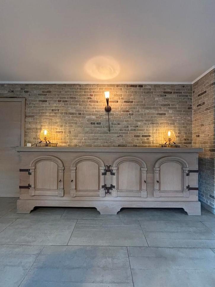 Franse eik. Design vintage, Antiek en Kunst, Antiek | Meubels | Tafels, Ophalen