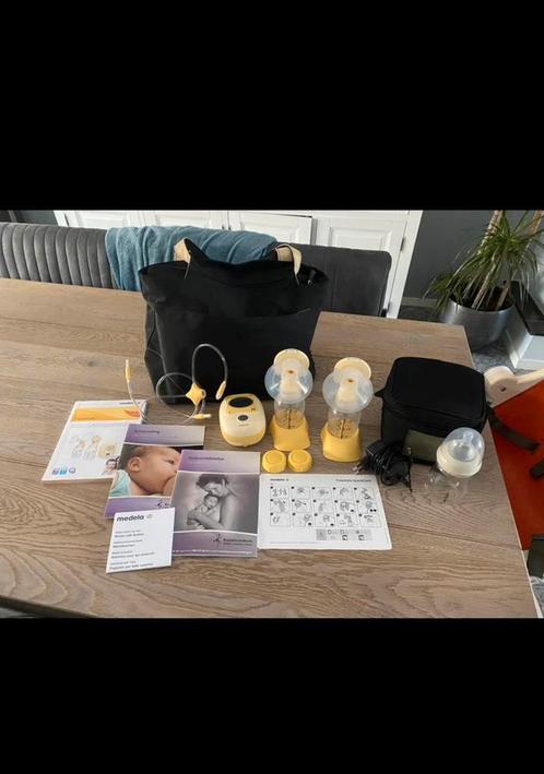 Medela freestyle dubbele borstkolf, Kinderen en Baby's, Babyvoeding en Toebehoren, Zo goed als nieuw, Borstkolf, Ophalen of Verzenden