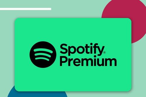 Spotify Premium 19€/jaar — Onbeperkt muziek zonder adverten, Muziek en Instrumenten, Overige Muziek en Instrumenten, Nieuw, Verzenden