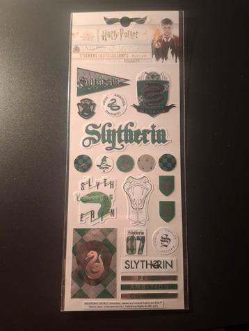 Harry Potter Slytherin stickers beschikbaar voor biedingen