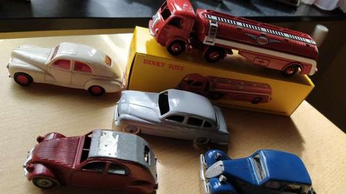 LOT VAN 5 FRANSE OUDE SCHAALMODELLEN, Hobby en Vrije tijd, Modelauto's | 1:43, Zo goed als nieuw, Dinky Toys, Ophalen of Verzenden