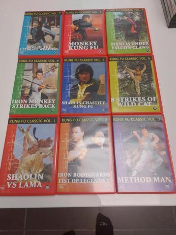 Asian martial art dvd's beschikbaar voor biedingen