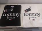 t-shirts tommy jeans maat s, Taille 46 (S) ou plus petite, Enlèvement ou Envoi, Blanc, Tommy Jeans